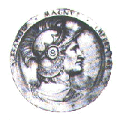 Small Alexander on a plaque 19.9 K